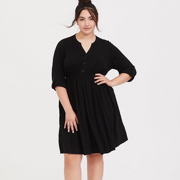 torrid shirt dress